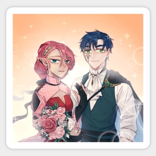 Fantasy Couple Sticker